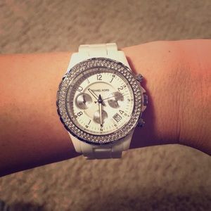 Michael Kors white watch